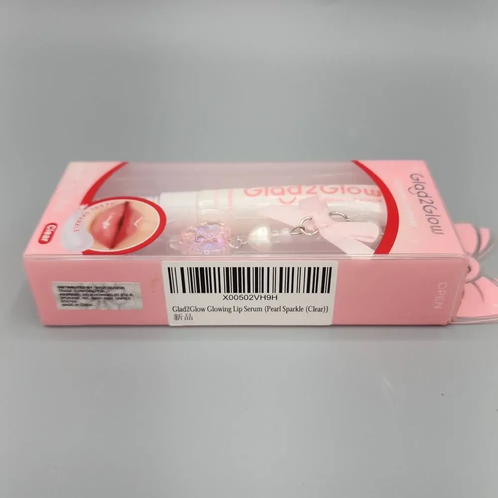 Glad2Glow Brightening Lip Serum 3in1 Color Hydrating Glossy Lips Non-Sticky 7g